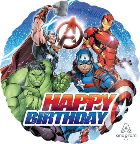 Avengers Balloon - Foil - Click Image to Close